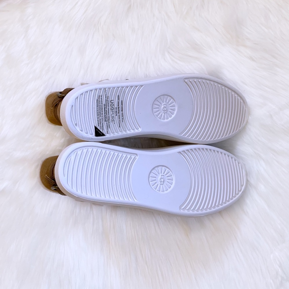 UGG Aika Chestnut Suede Platform Sneaker Boot - Picture 8 of 9
